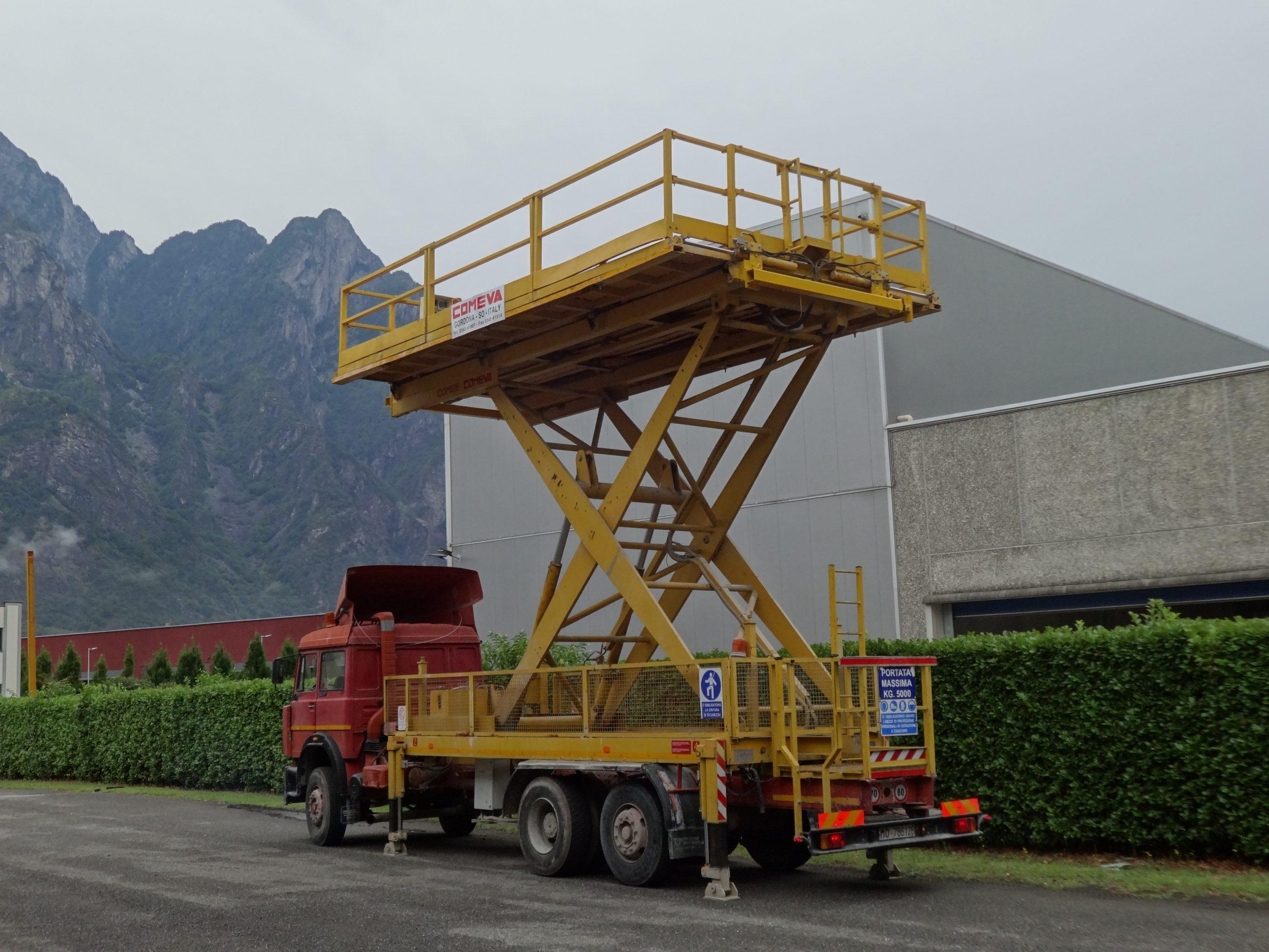 piattaforma a pantografo
